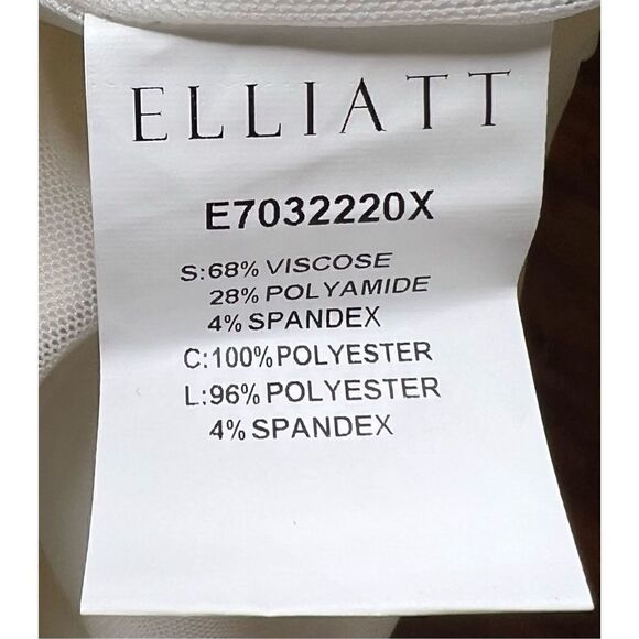 Elliatt Juke Embroidered Balloon Sleeve Mini Dress NWOT Size Small - Picture 12 of 12